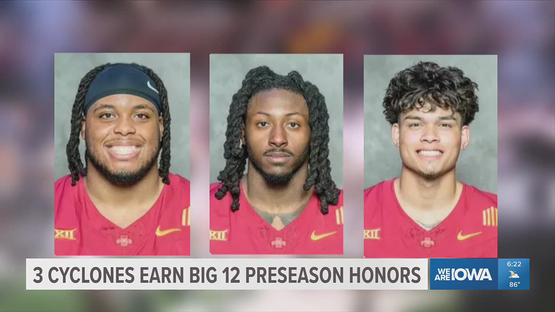 The Cyclones' three preseason All-Big 12 selections — Dominique Orange, Jontez Williams, and Jeremiah Cooper are ready to carry the torch.