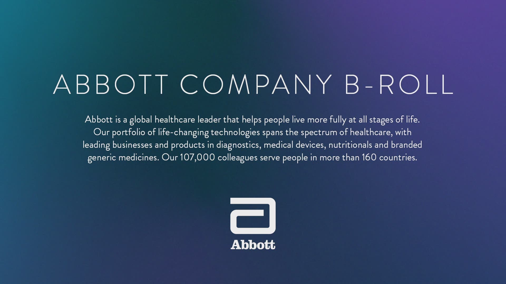 Antibody testing video from Abbott Company.