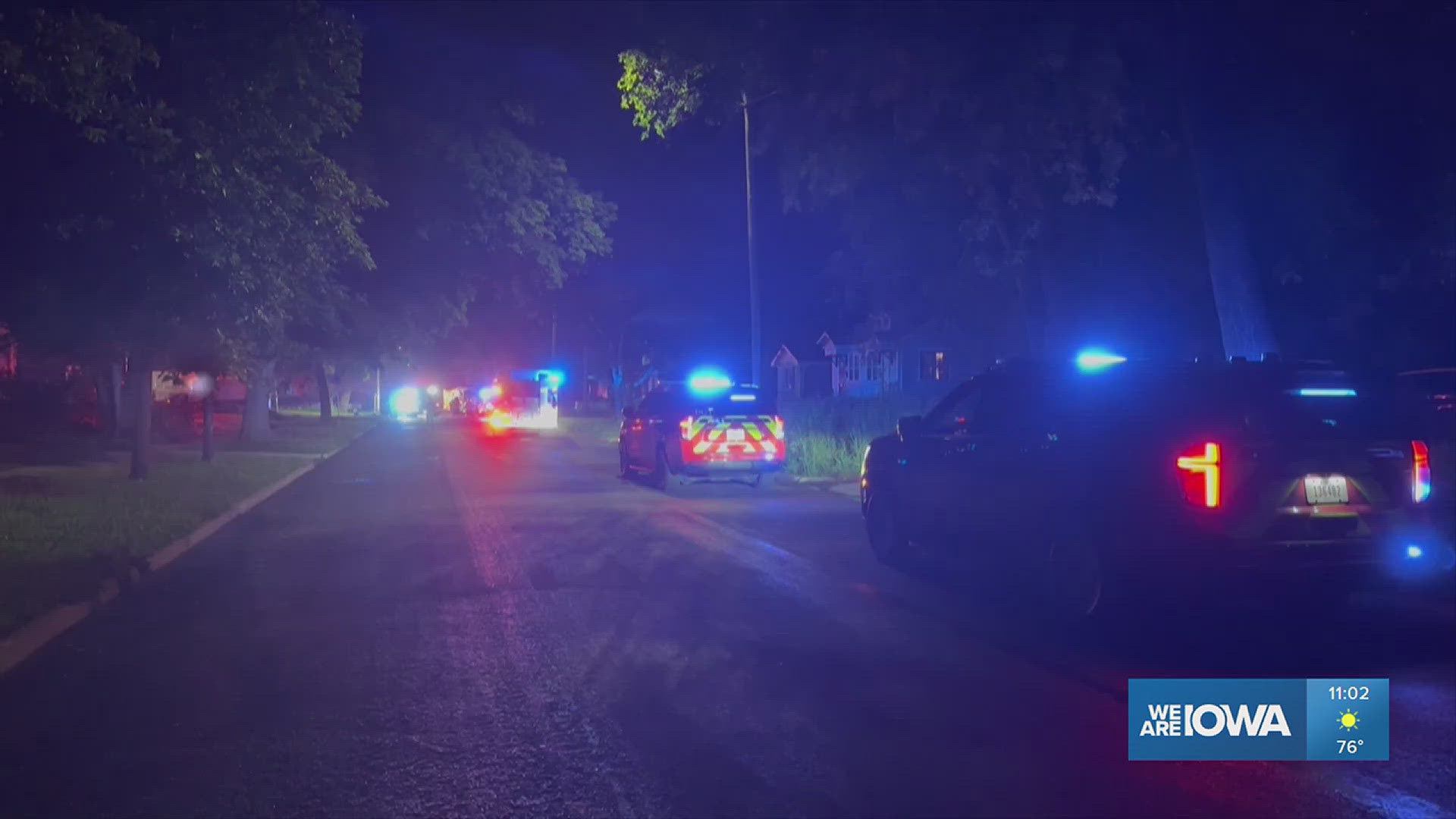 Both people were taken to a hospital as a result of the fire, but are expected to recover.