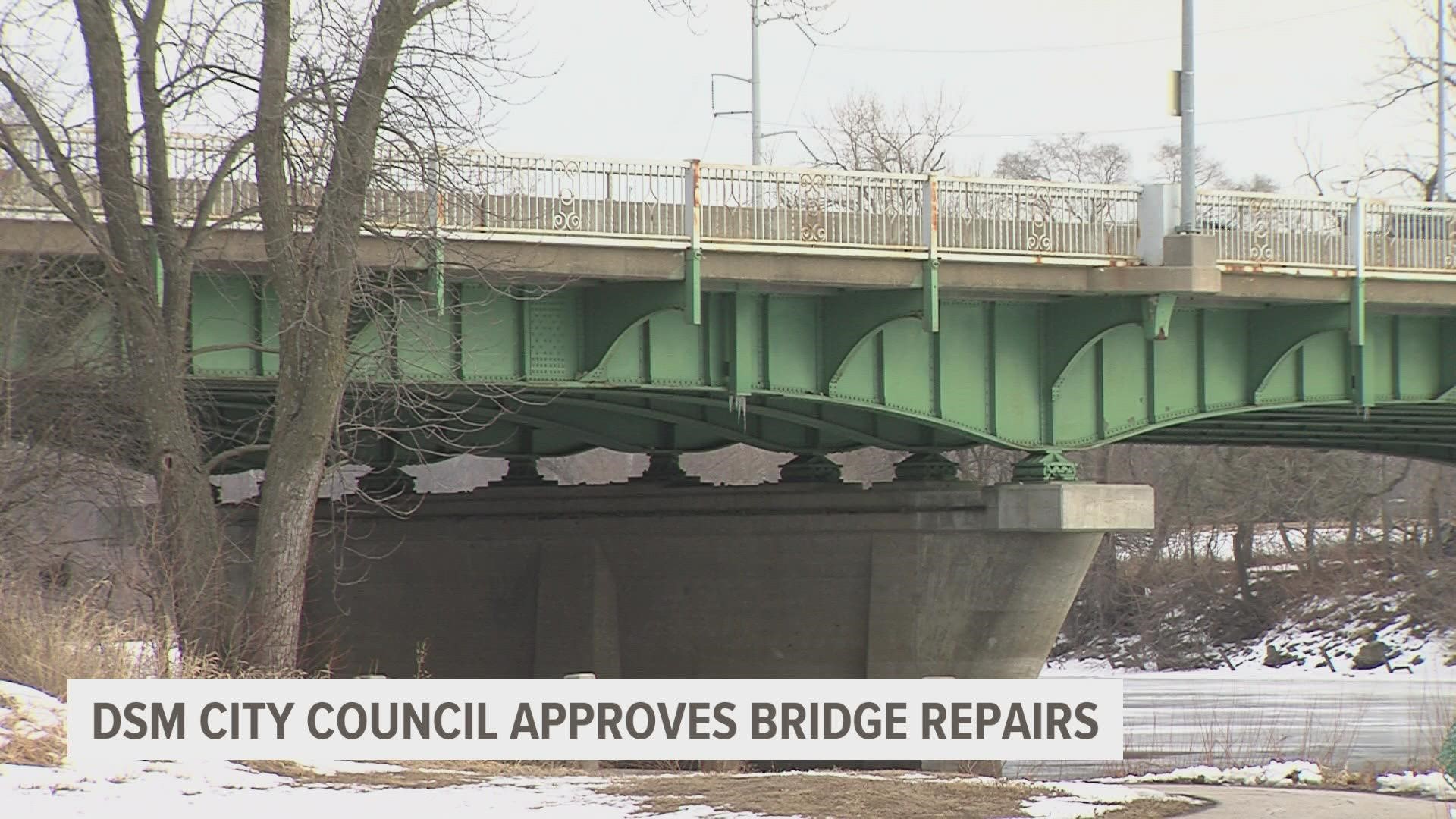 When those repairs are complete, there will be three remaining structurally deficient bridges in the city. The city has plans to improve those over the next 5 years.