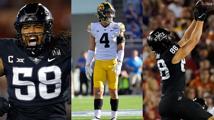 Here are the Hawkeyes, Cyclones and Panthers selected in the 2022 NFL Draft