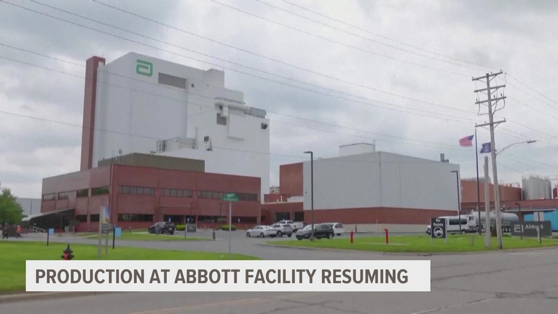 Abbott is one of just four companies that produce 90% of U.S. formula. Its shutdown in February over contamination contributed to a national shortage.