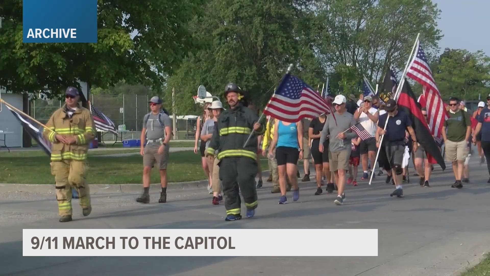 The walk will take multiple stops at fire houses along the way as they honor those who lost their lives in 9/11.