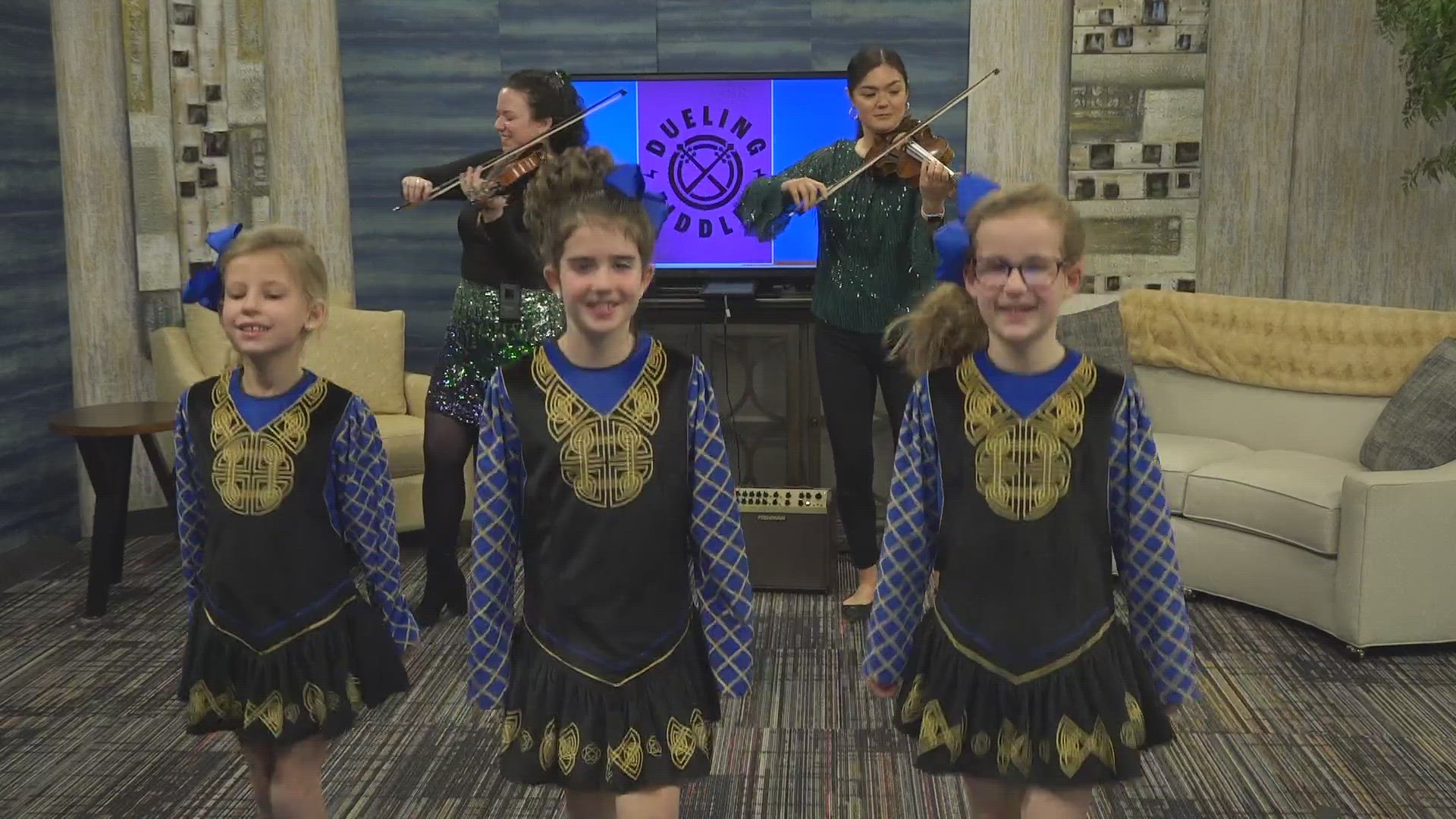 Tune into the Dueling Fiddles and Irish Foy Dancers March 18th