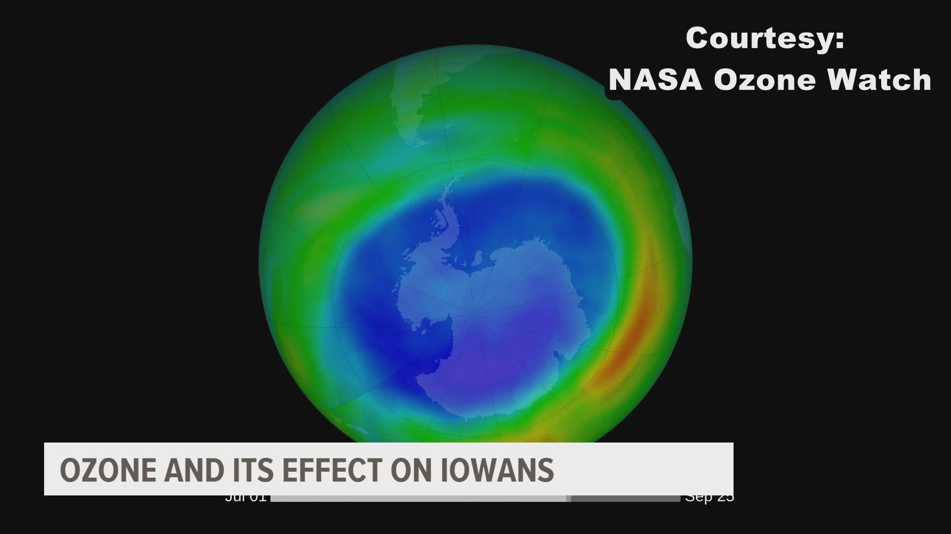 Iowa State Professor shares his insights on the effect the hole in the ozone layer could have on Iowans