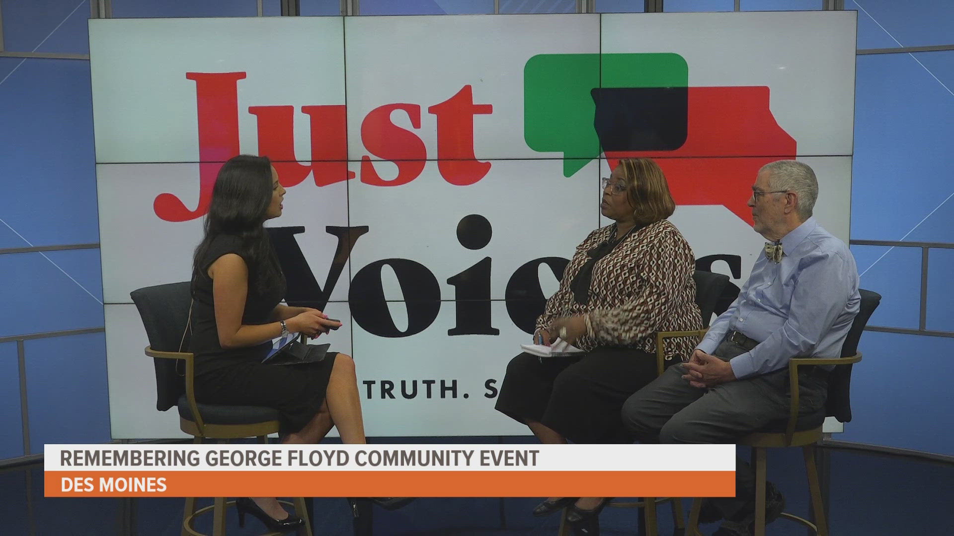 Just Voices Iowa talks about an upcoming event at the Franklin Avenue Library.