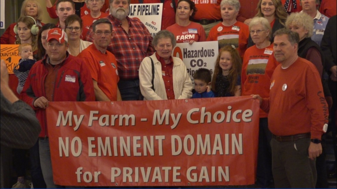 Iowa politics: Bill addresses eminent domain, carbon pipelines - Vimarsana News