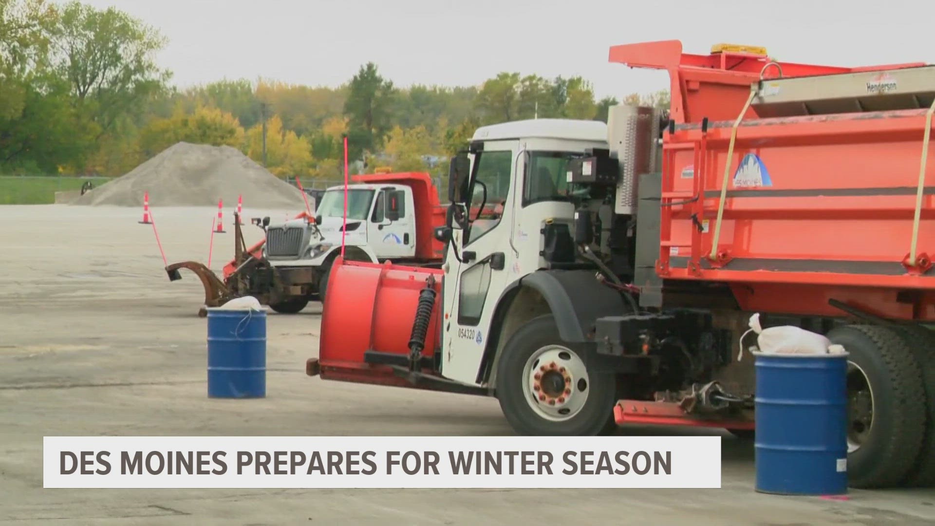 Des Moines snowplow drivers prepare for winter | weareiowa.com