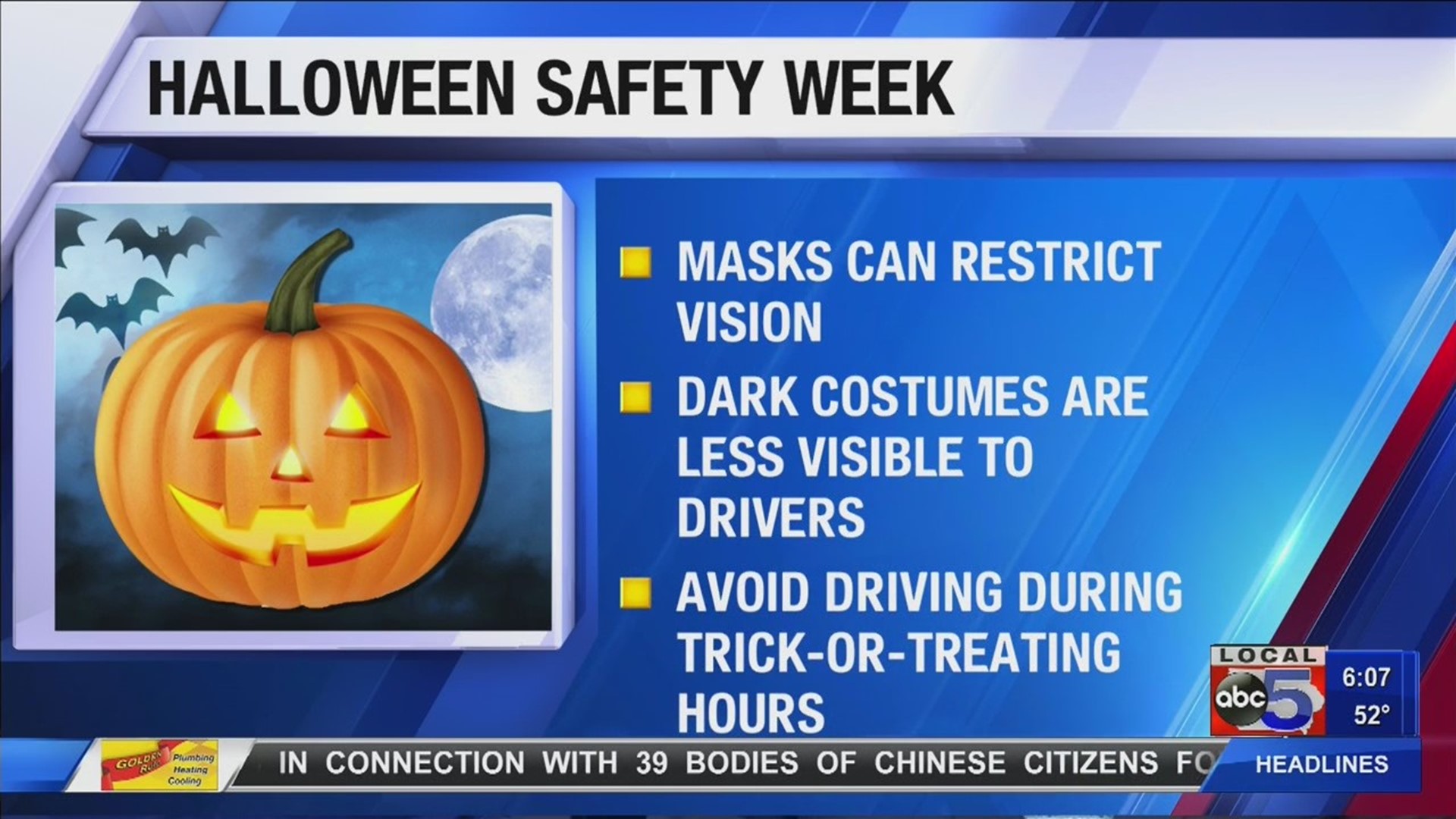 Governor Reynolds declares Halloween Safety Week