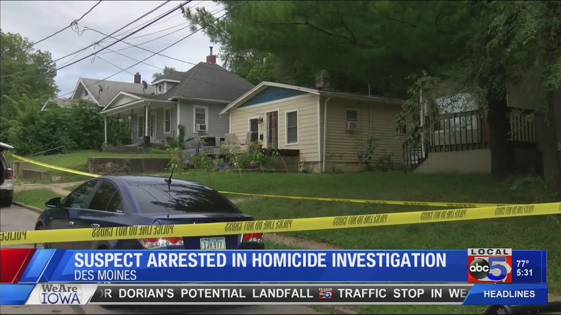 Update: Break made in Des Moines homicide