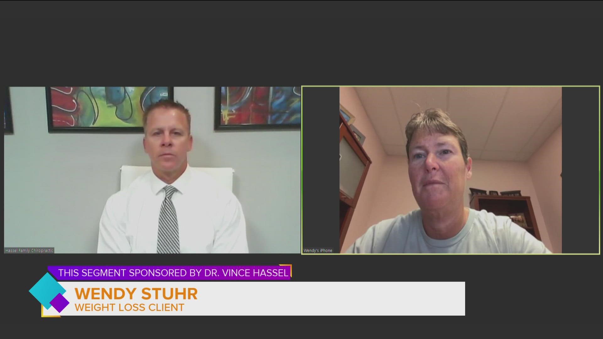 Wendy Stuhr has watched over 30 pounds melt off her body using Dr. Vince Hassel's ChiroThin Weight Loss program and says accountability was key! | Paid Content