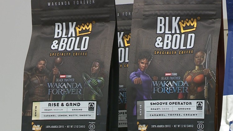 Black-owned Iowa coffee roaster partners with Marvel Studios