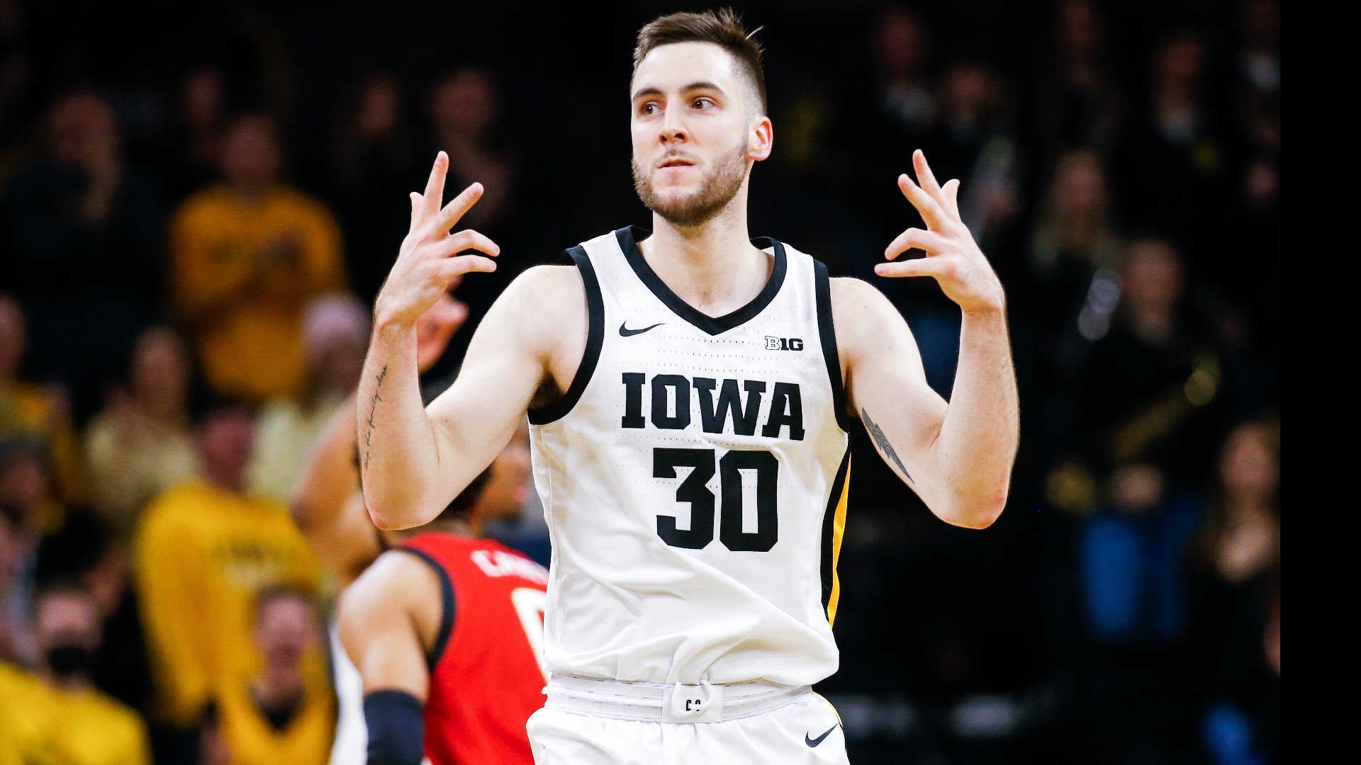 The men’s basketball game between Iowa and Northwestern scheduled for Wednesday in Iowa City will not be played due to COVID-19 protocols at Northwestern.