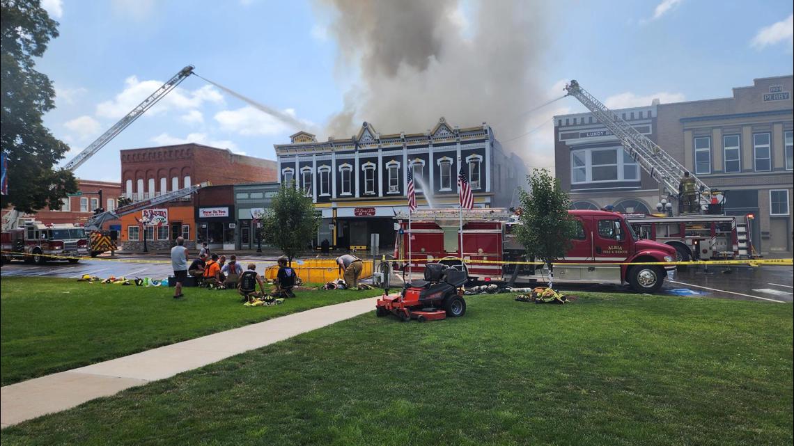 Albia fire update: Cause of the fire remains unconfirmed | weareiowa.com