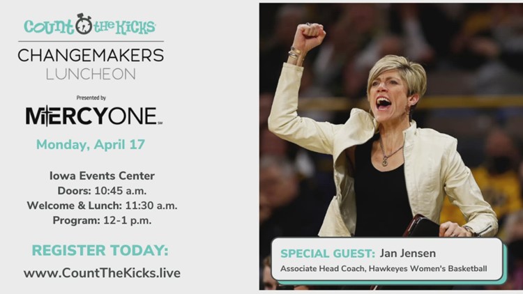 Count the Kicks hosting 'Changemakers Luncheon' on April 17