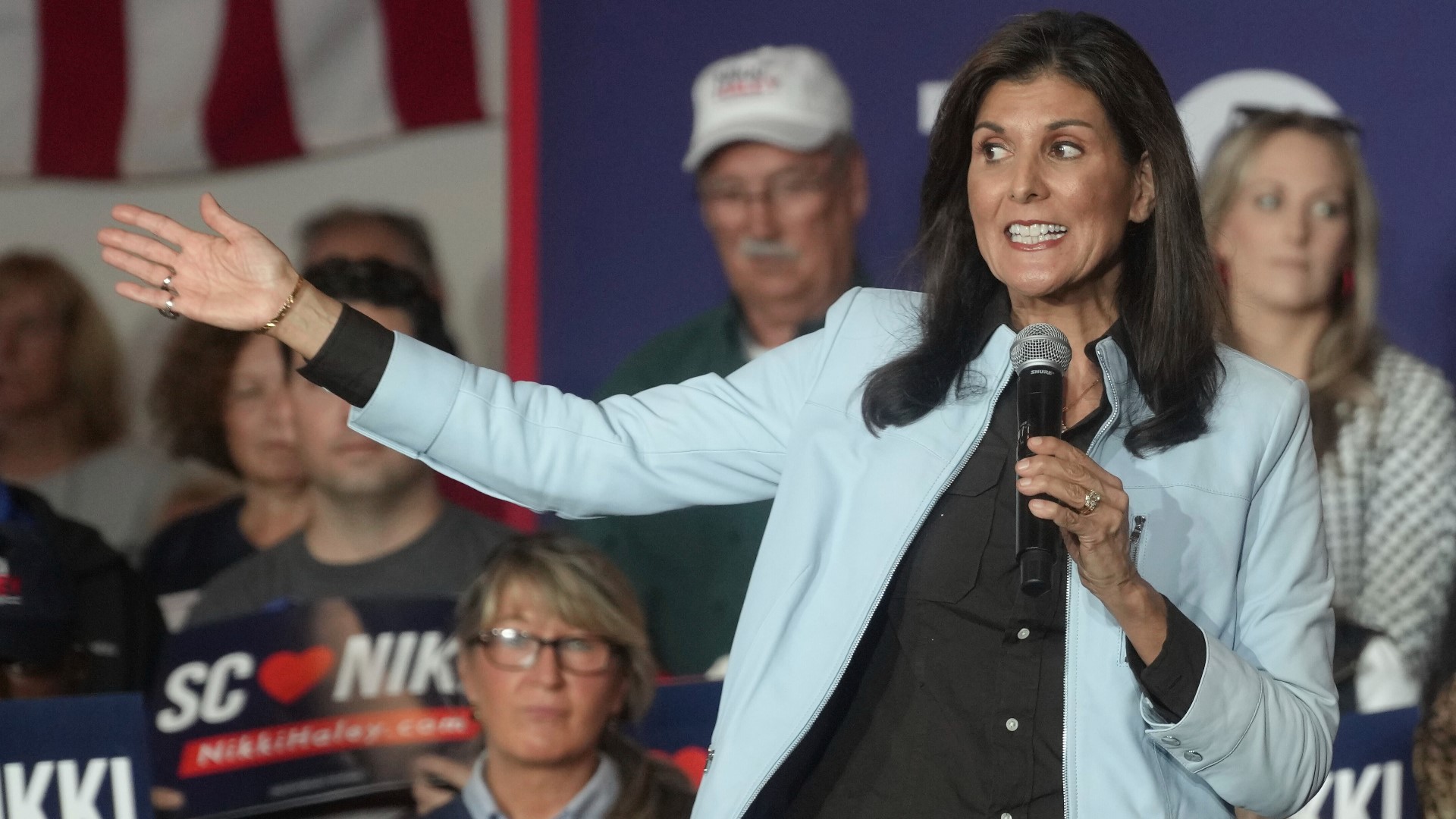 Haley's criticism marks the increased pressure for her and DeSantis to emerge from Iowa as the stronger alternative to former President Donald Trump.