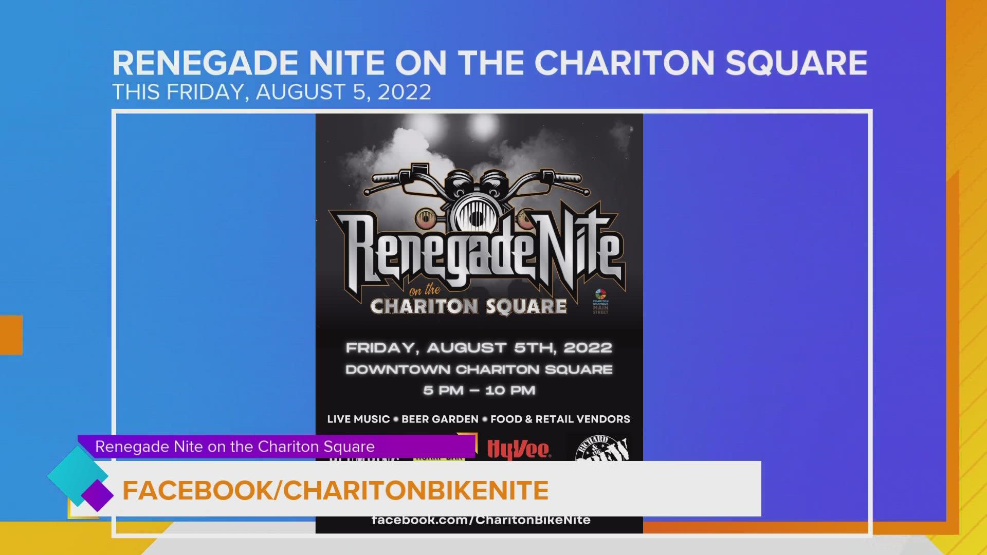 Renegade Nite on the Chariton Square this Friday!