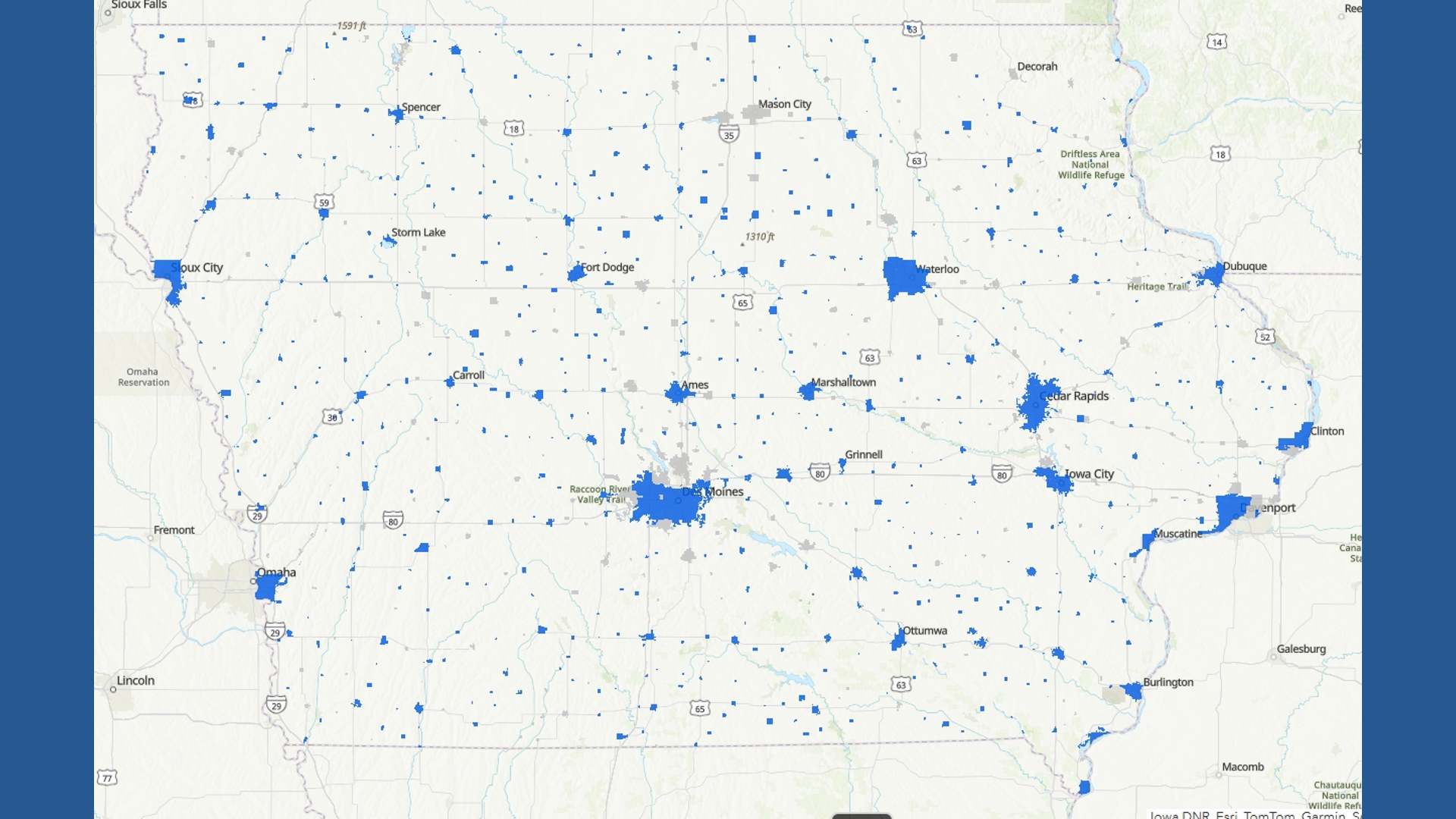 Exploding Tree Risk Map Iowa Iowa DNR offering $875K in grants to help plant trees across the state ...