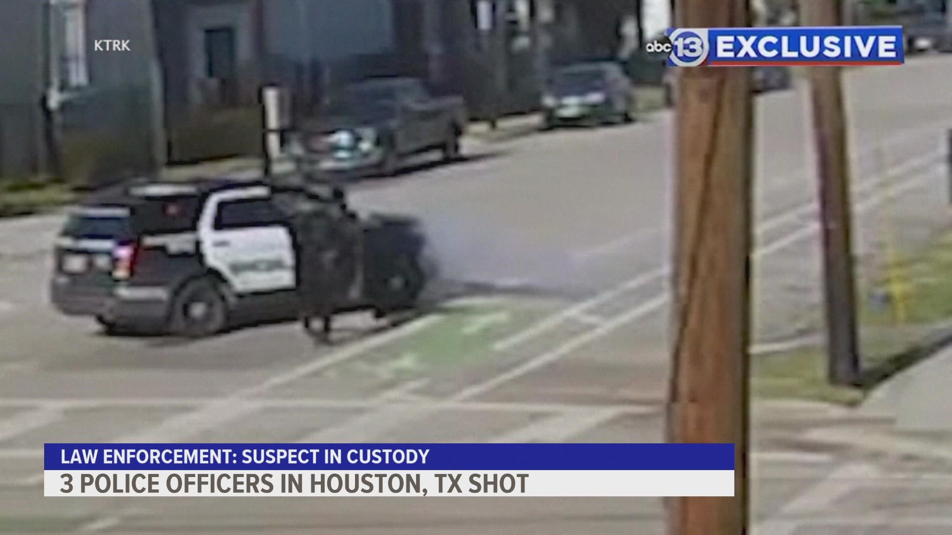 Houston officers shot: Three HPD officers shot in Third Ward ...
