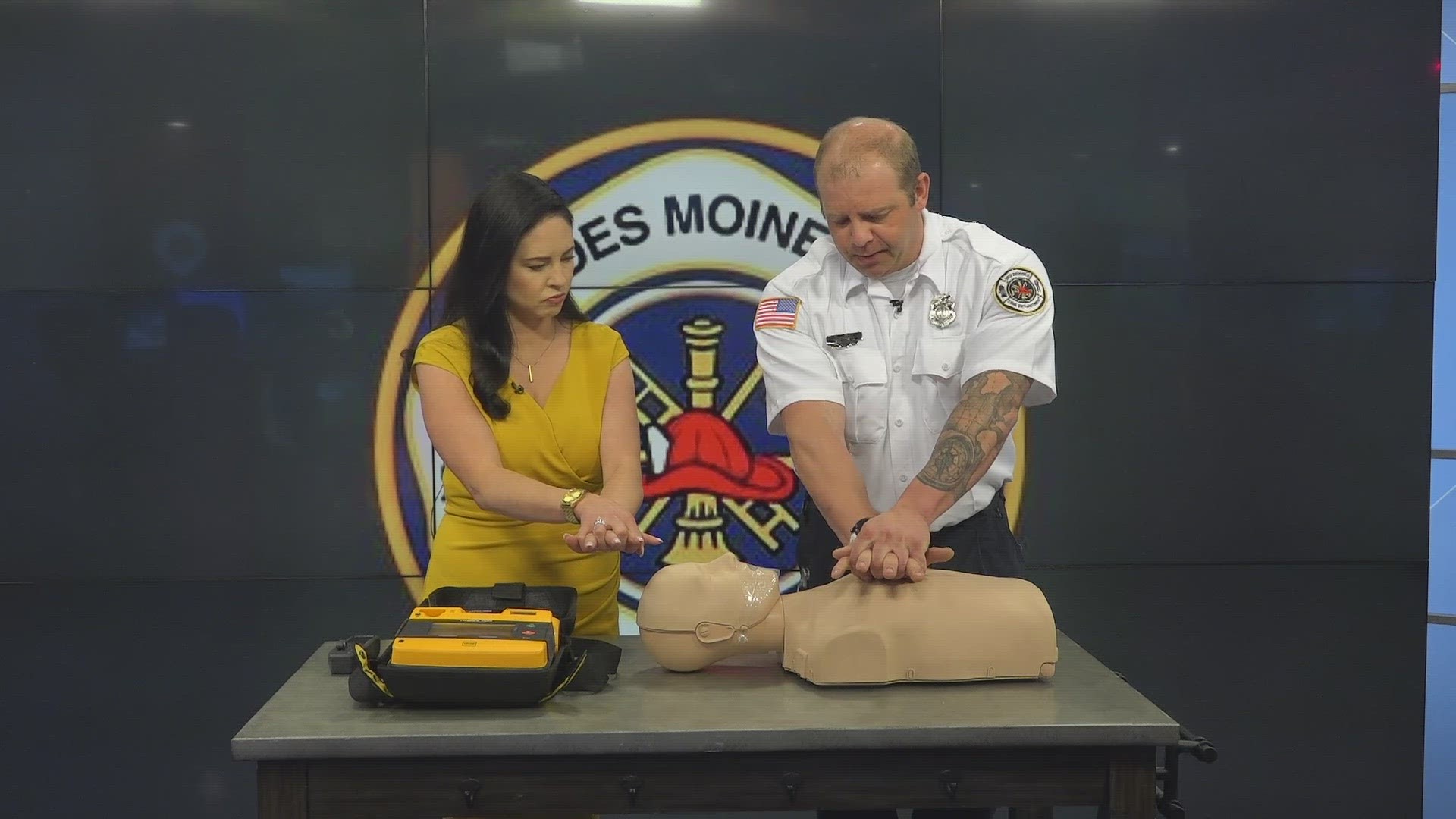 Capt. Tony Sposeto with the Des Moines Fire Department explains how every second counts with it comes to emergency response.