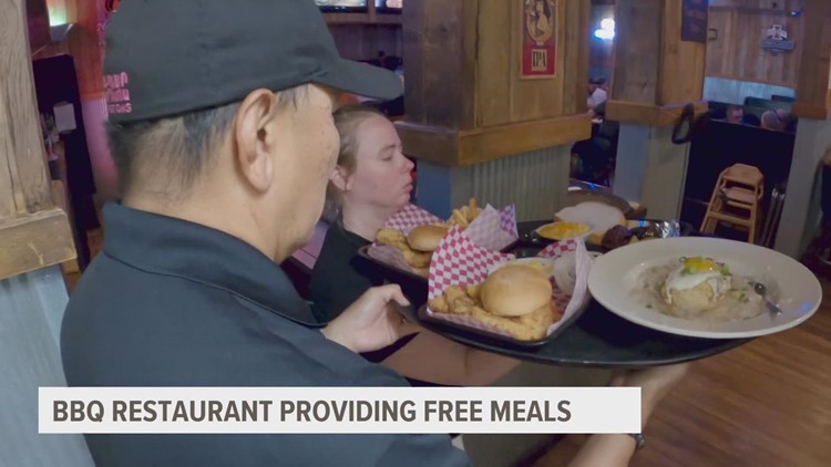 'It's just the right thing to do, man': Big Al's BBQ offers free meals to those in need