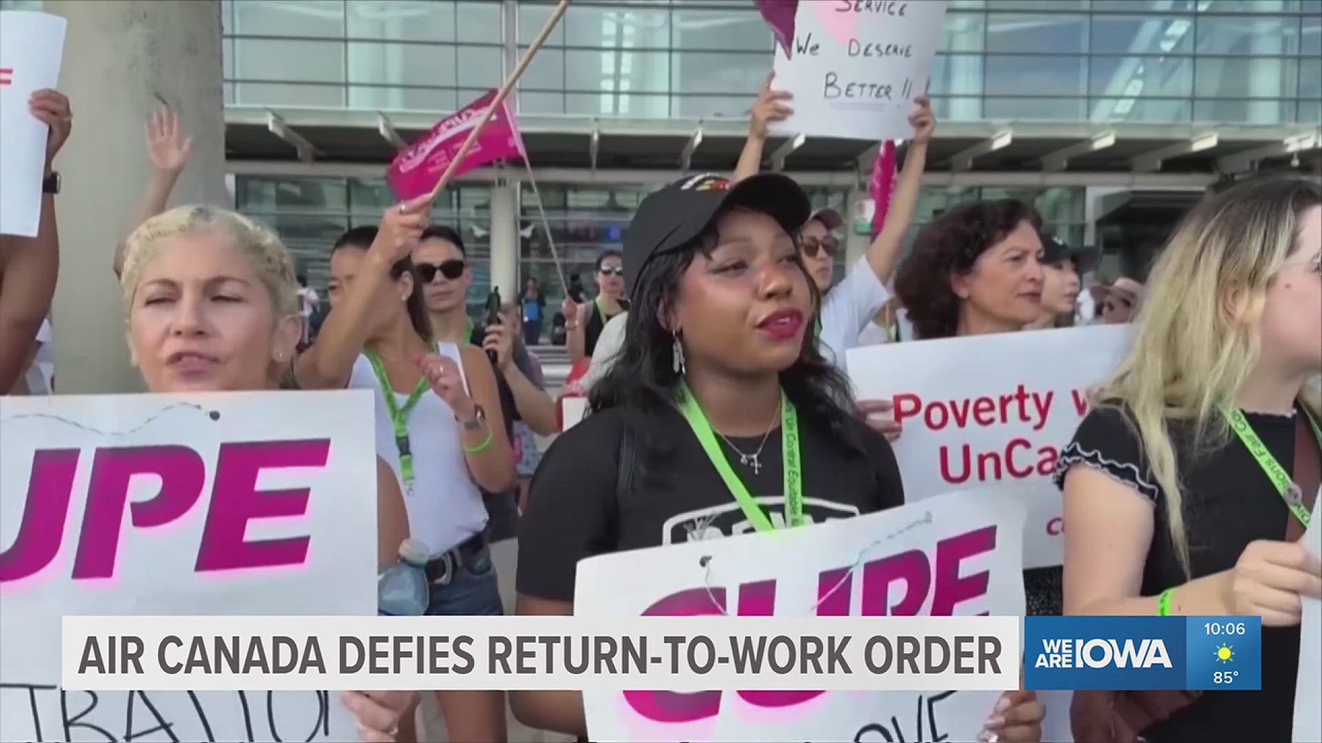 The strike stranded more than 100,000 travelers around the world during the peak summer travel season.