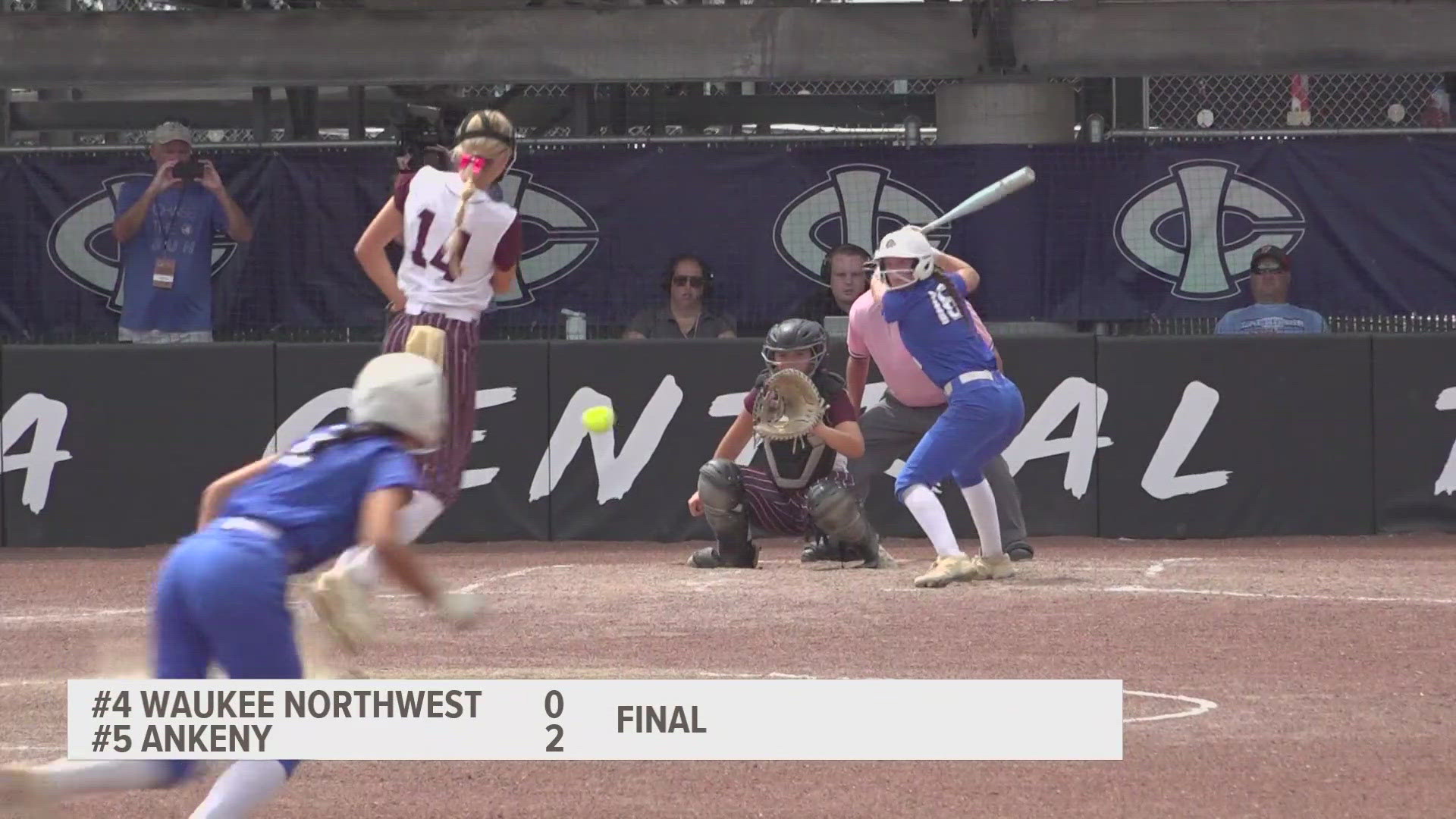 Monday marked the first day of the IGHSAU softball state tournament. Here is a recap from the first day of games.