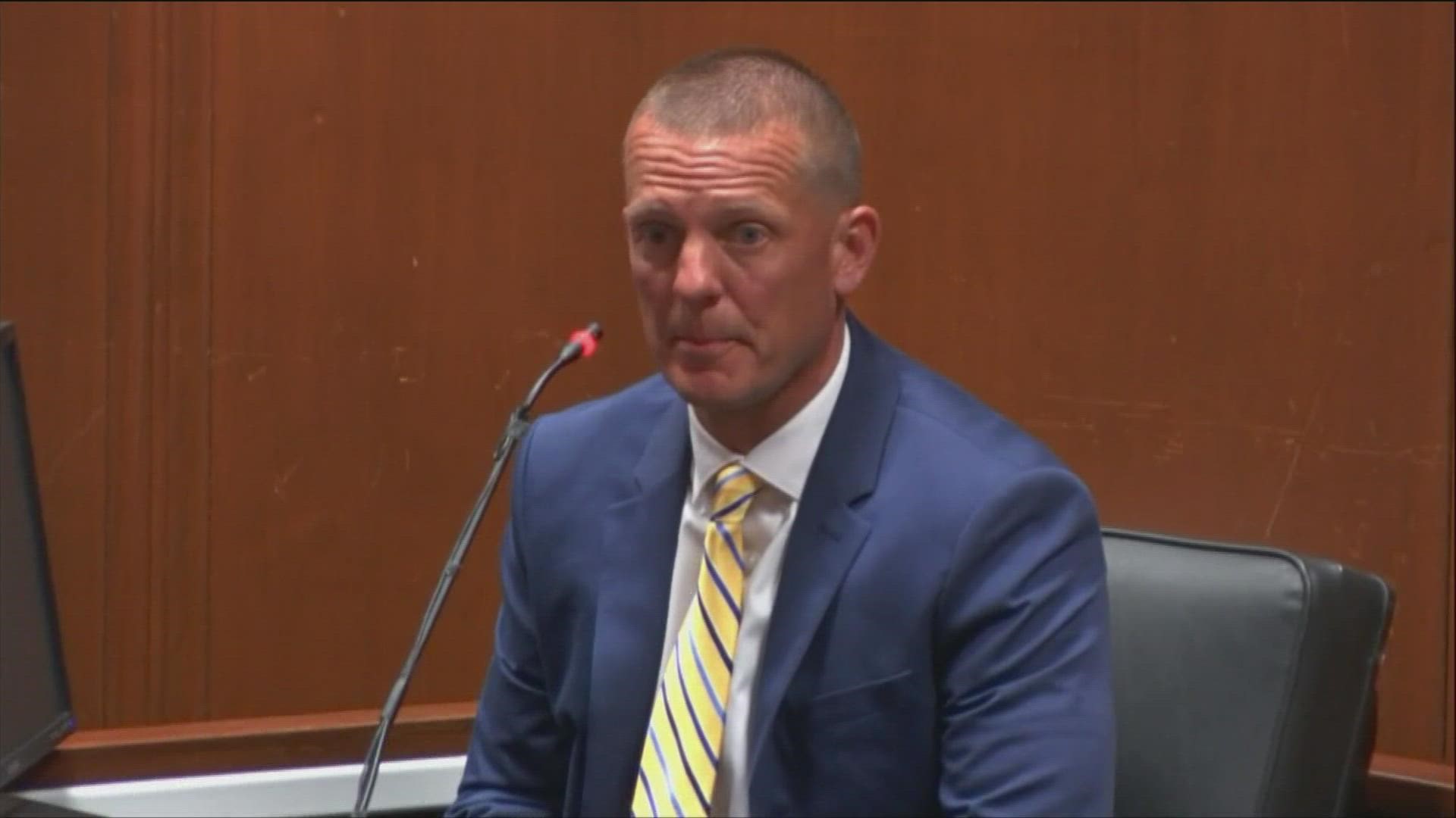 Special Agent Mike Fischels testified Thursday, May 20 in the Scott County trial of Cristhian Bahena Rivera. Bahena Rivera is accused of killing Mollie Tibbetts.
