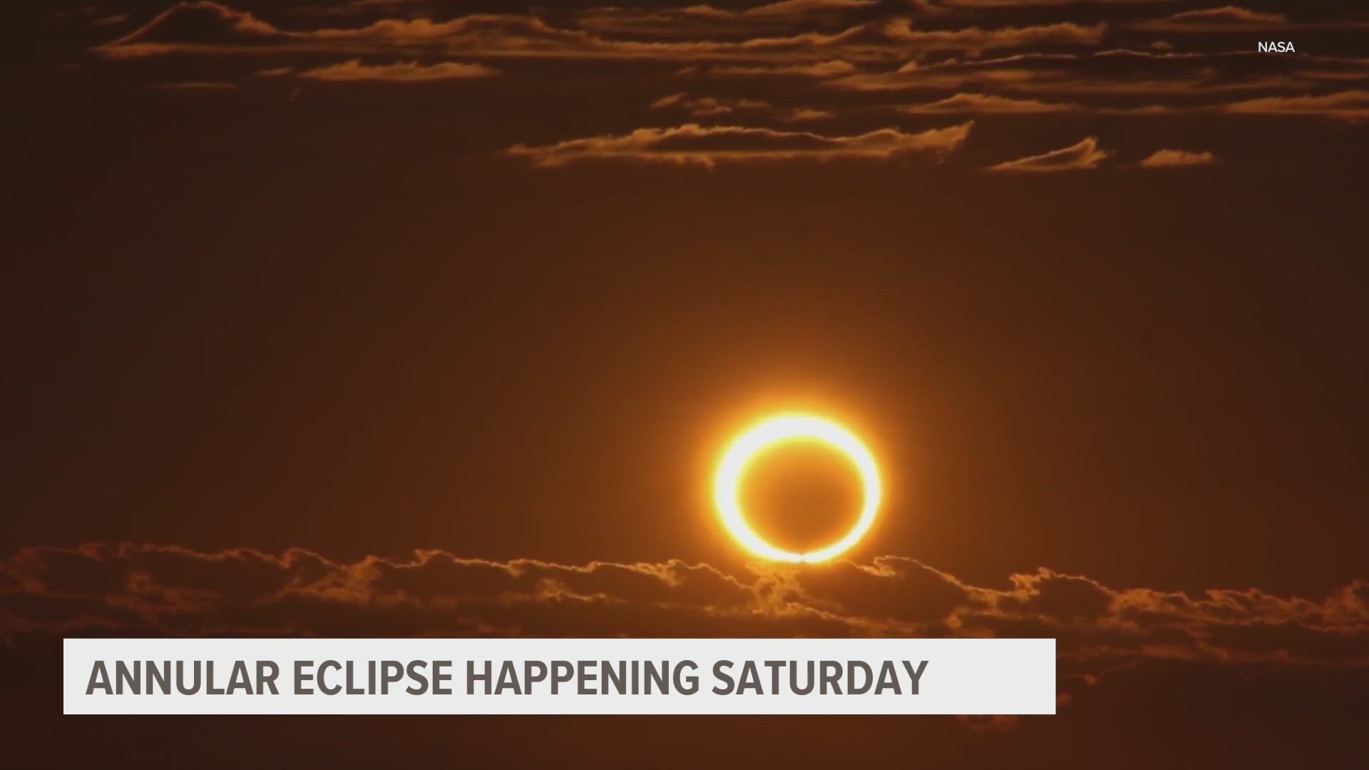 Iowa will only see a partial solar eclipse on Saturday, but it will be the last opportunity to see one of this kind for more than ten years.