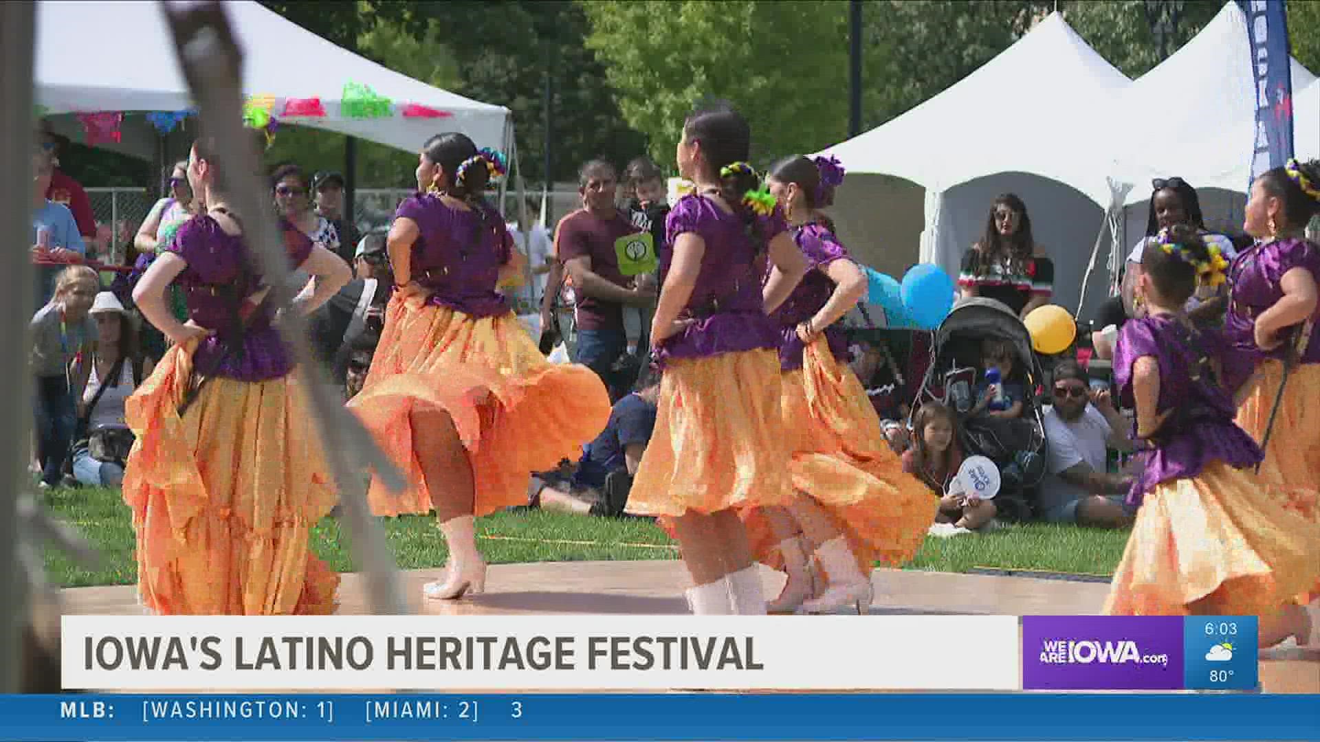 The event is the only two day Latino festival in the state, celebrating all aspects of Latin culture, from music to food to art.