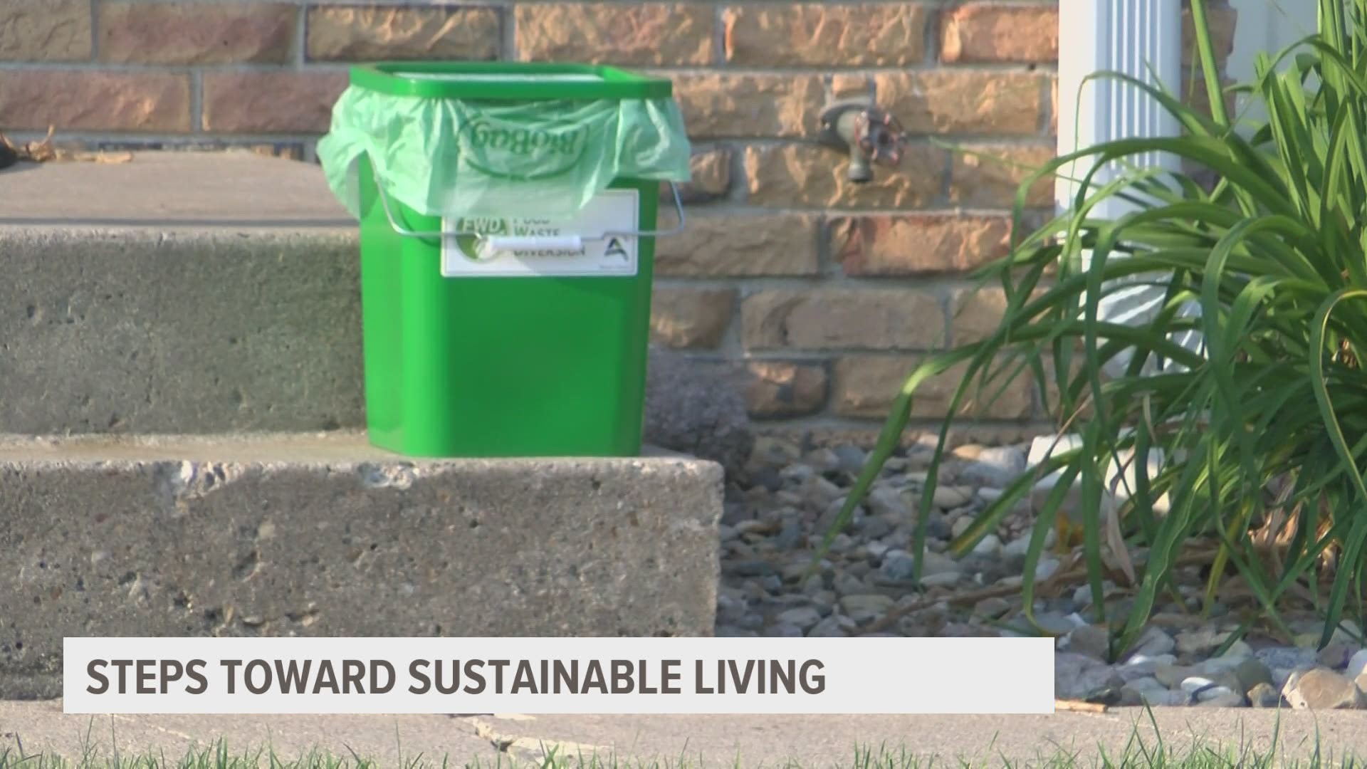 Core Living Compost is a company in Ames that works to make sustainable living accessible, by picking up food waste from customer's yards.