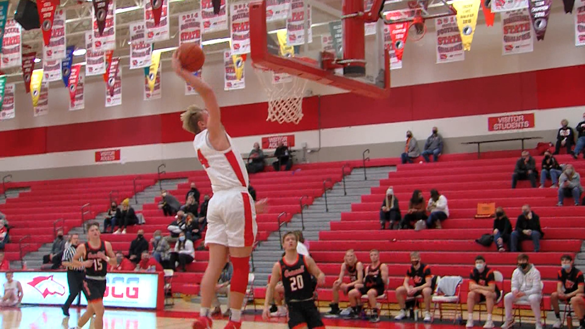 DC-G girls took care of Grinnell by 11, and the boys followed with a 21-point win
