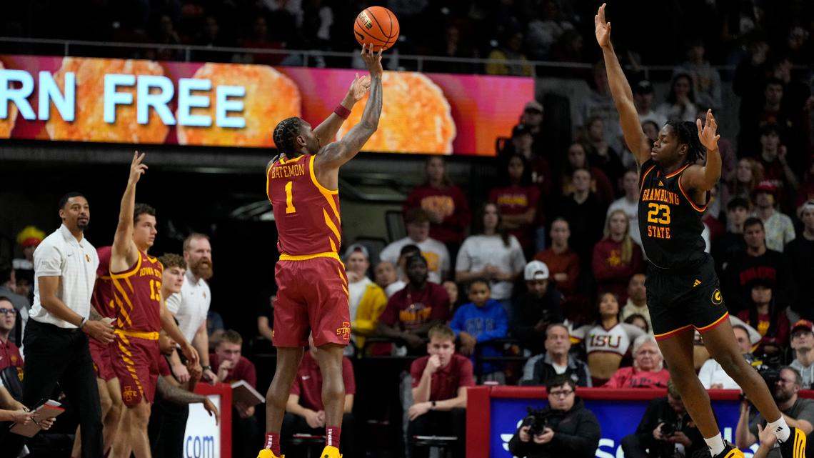 No. 16 Iowa State men square off against Mississippi State in Sioux Falls, South Dakota