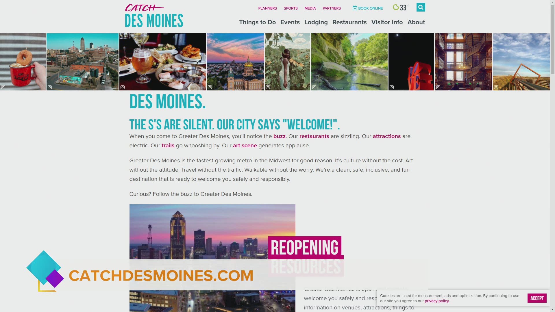 This week, Catch Des Moines launched the "Stay Safe Pledge" alongside hospitality partners