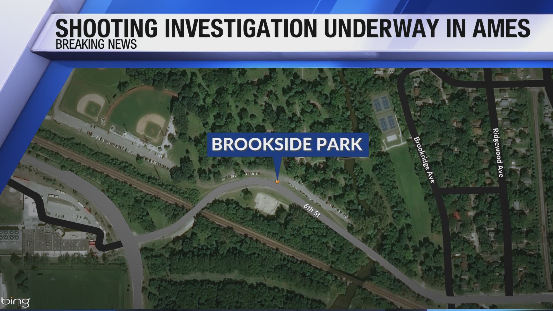 Ames police investigating shooting at Brookside Park