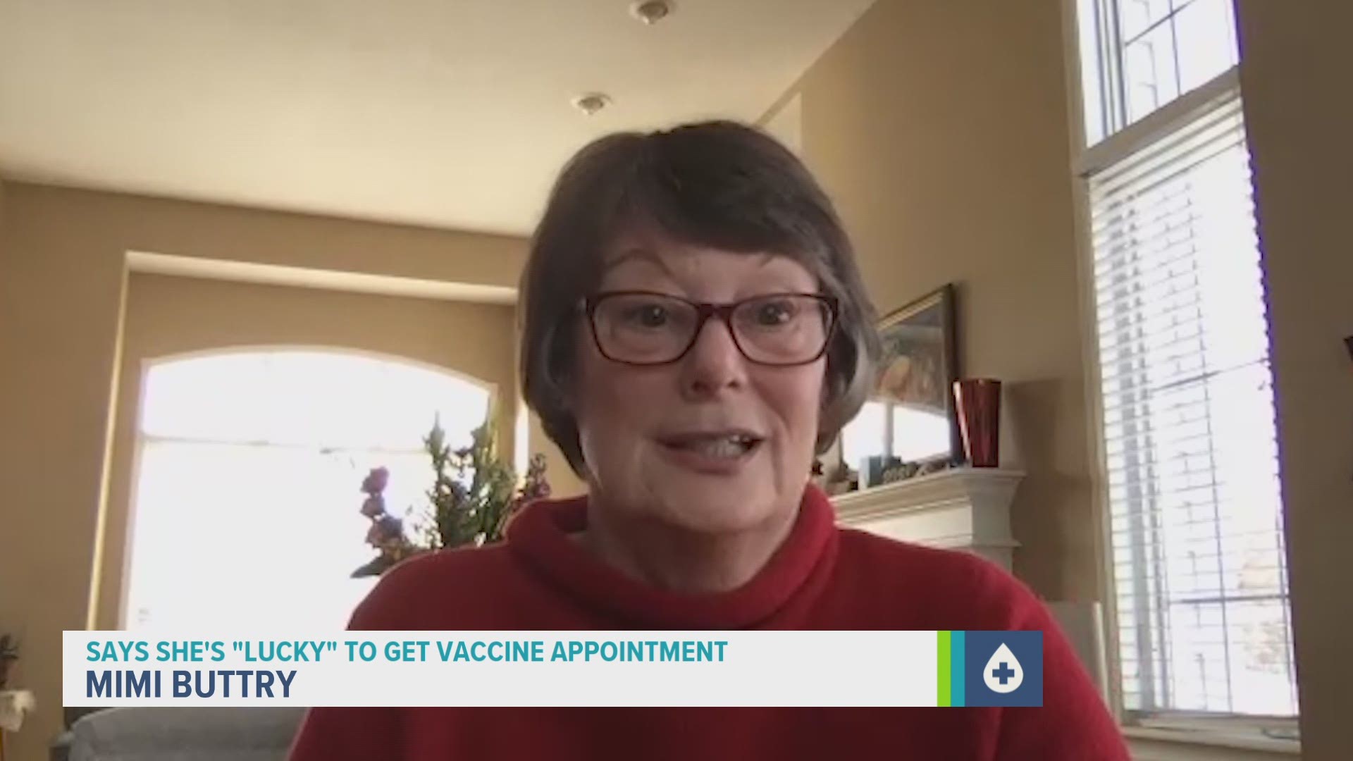 Mimi Buttry, 66, said it took her many calls and web page refreshes to finally schedule her vaccine appointment.