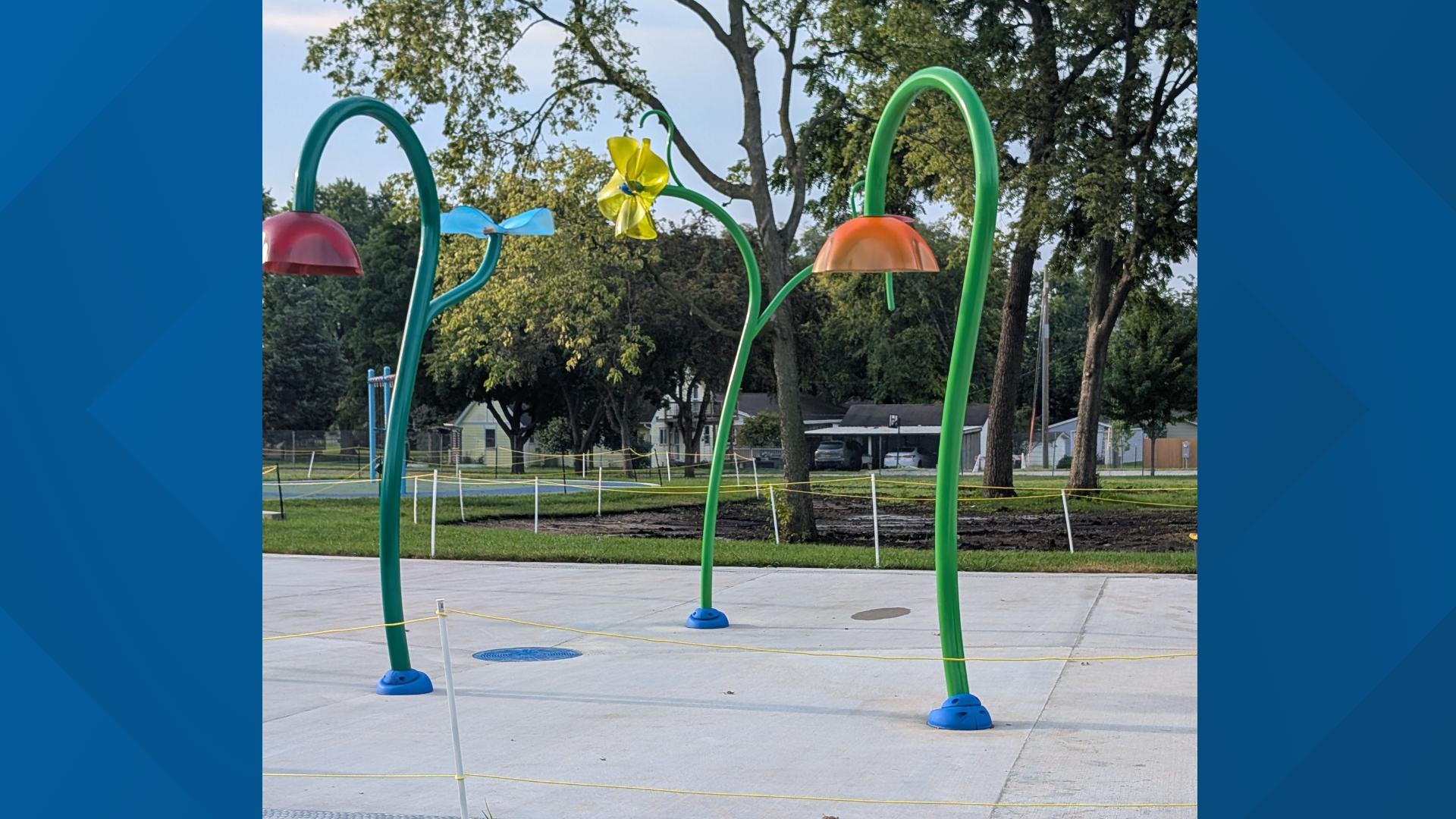 A ribbon-cutting ceremony will be held this Wednesday unveiling the attraction at City Park. It will be available to the public after the ceremony.