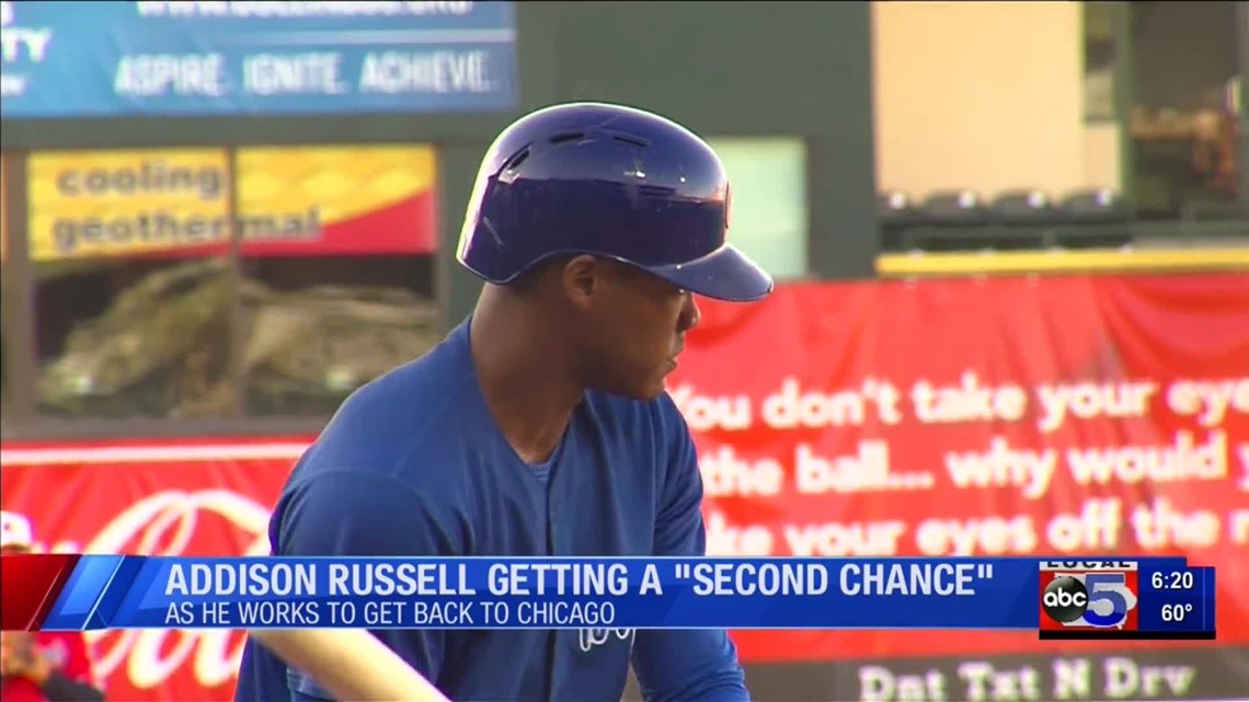 Cubs reinstate Addison Russell, option to Triple-A Iowa