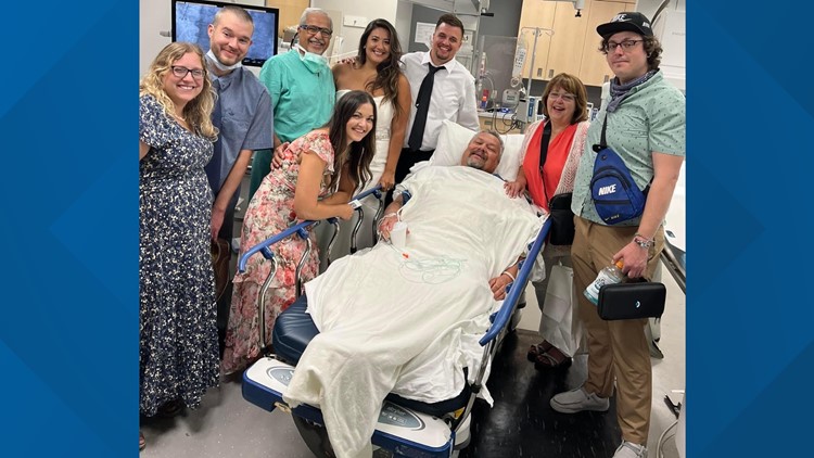 'I had a 95% blockage in one of my arteries': Iowa man suffers heart attack during son's wedding reception