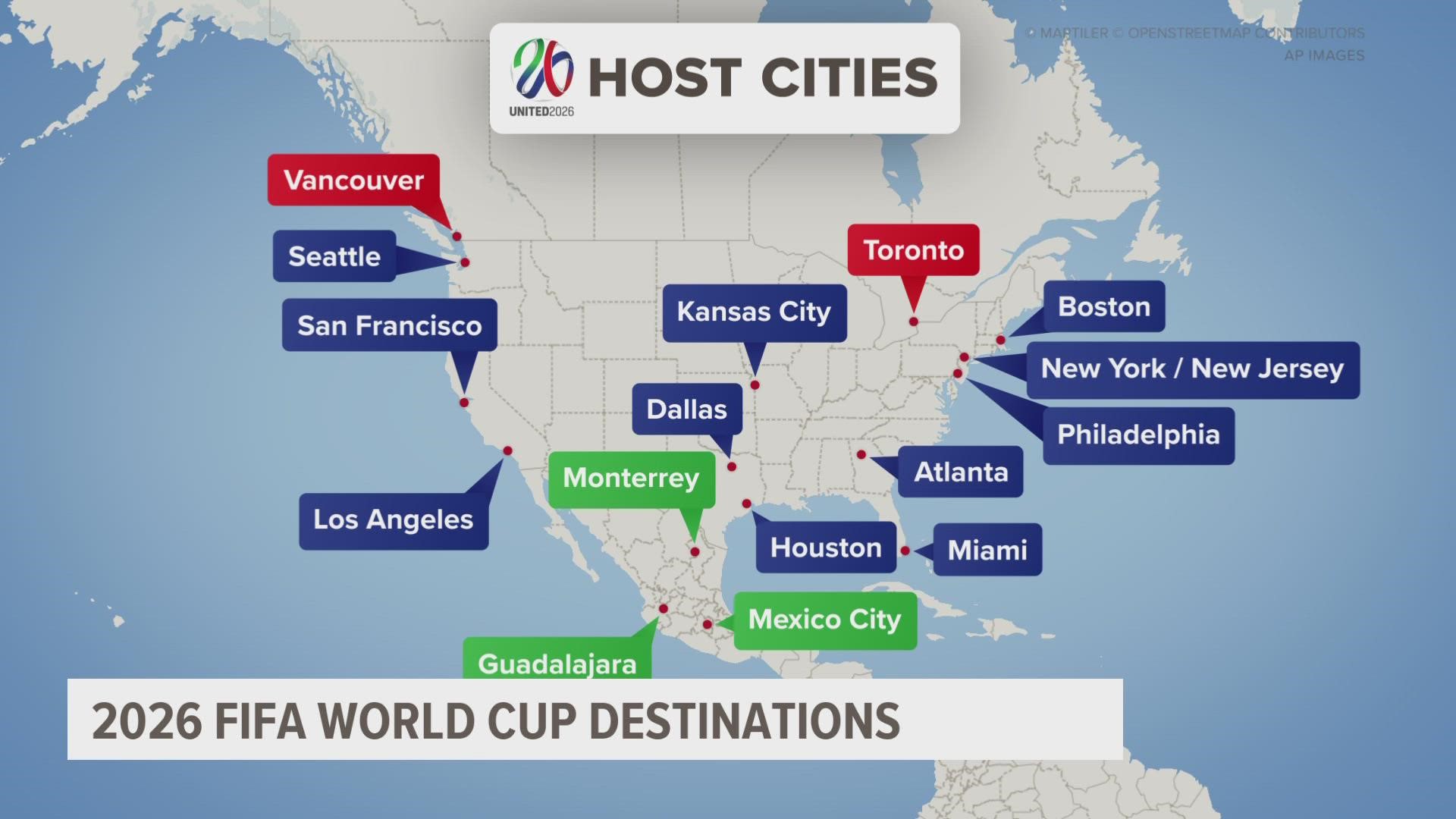 2026 world cup location