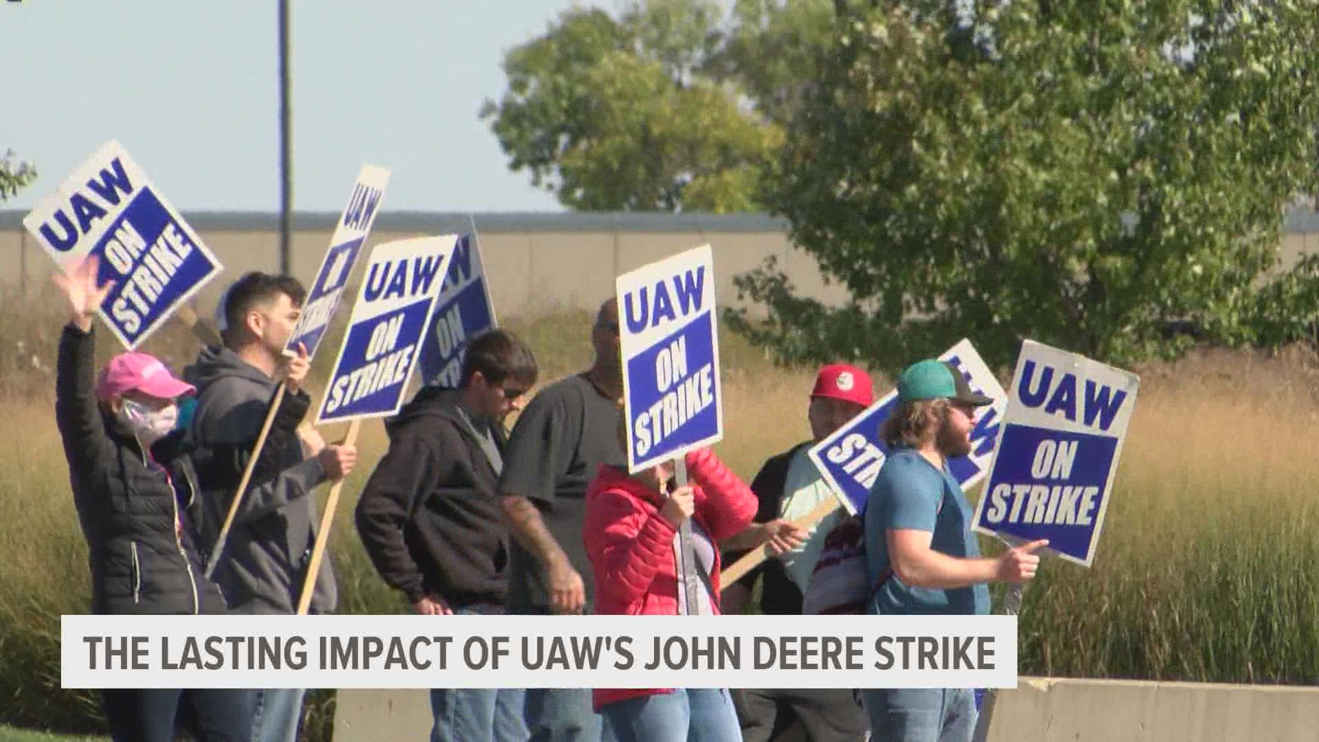 The strike is significant for three reasons: John Deere is a Fortune 500 company, it employs more than 10,000 workers and this was the first strike in 35 years.