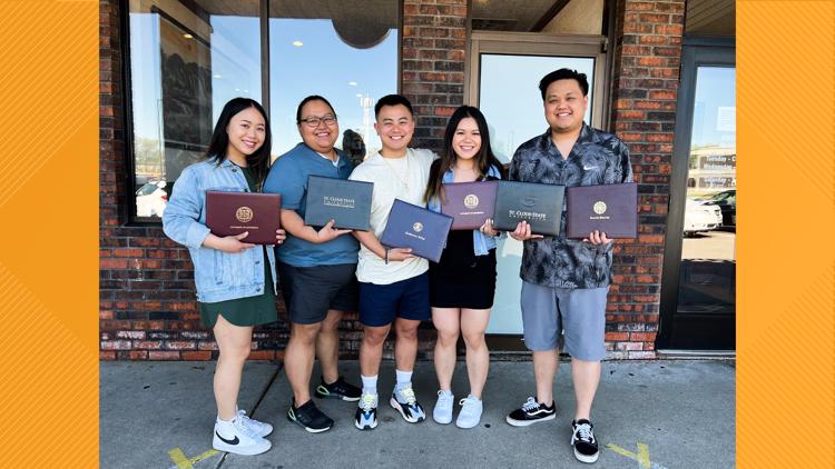 'We achieved it because they believed it': Chenue Her's family celebrates latest college graduate