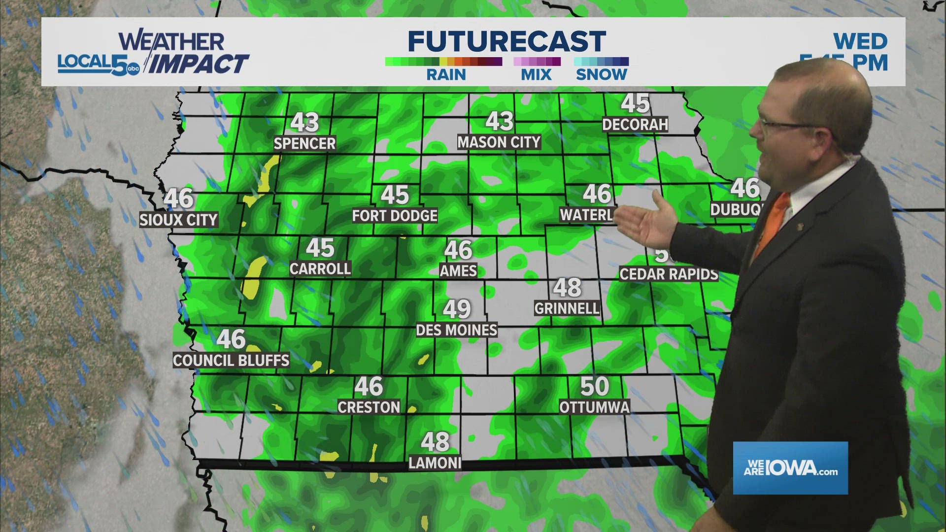 Coldest air of season looming, possible first flakes too