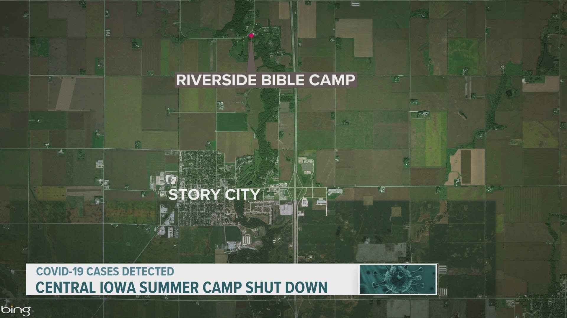 Riverside Lutheran Bible Camp in Story City closed earlier than anticipated last week because staffers got sick.