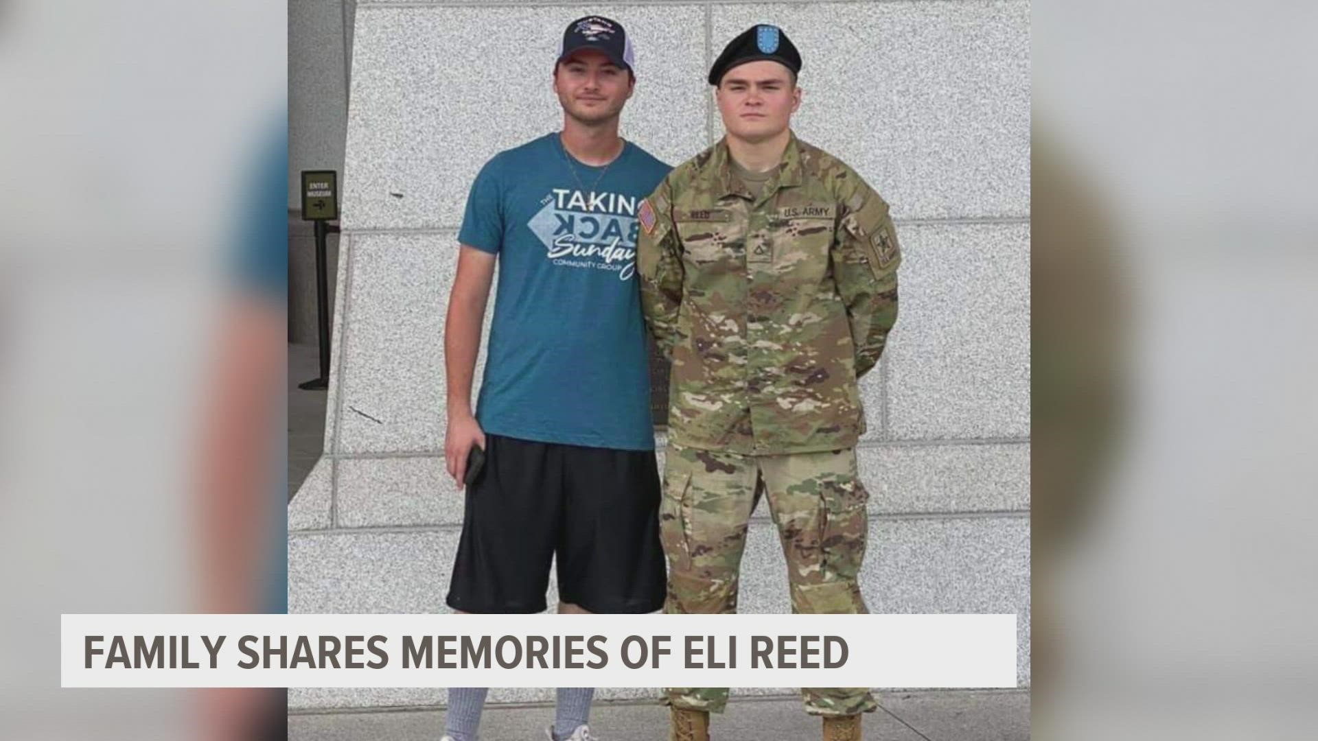 Reed's family described him as loving, jovial and dedicated. The 21-year-old Iowa National Guard member died after police say his roommate accidentally shot him.