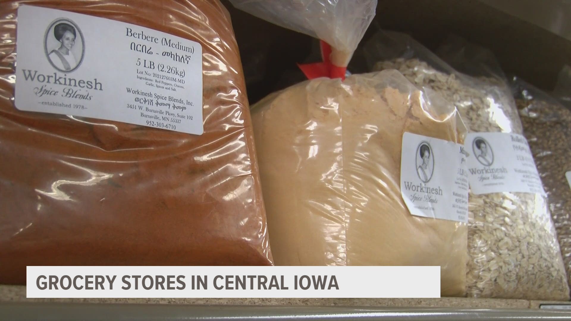 Hilal Groceries has "a little bit of everything," but the co-owner said the spices and seasonings are the most popular.