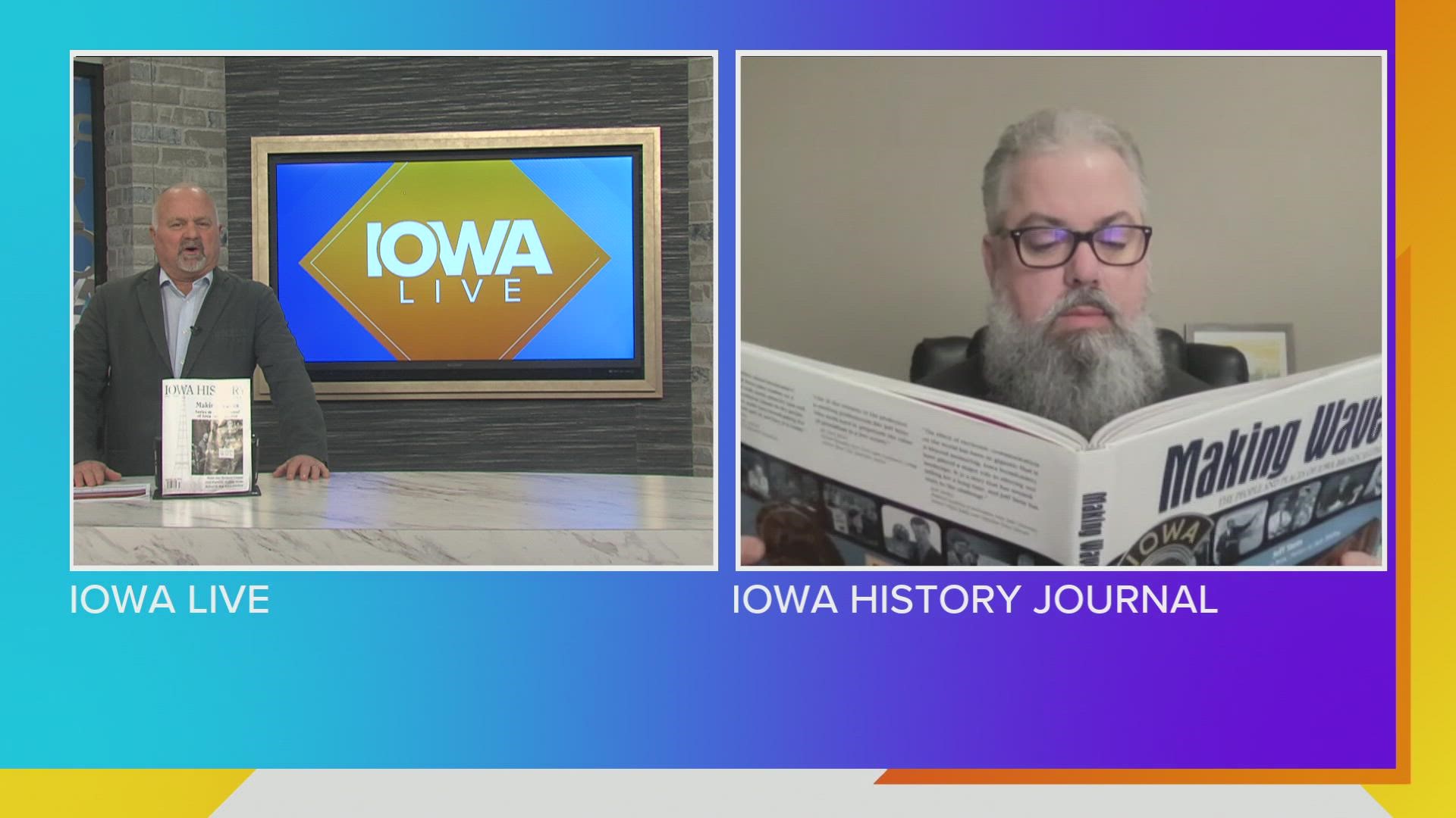 Iowa History Journal Owner/Publisher Michael Swanger discusses what's inside of the March/April edition of the magazine including 100 years of radio in Iowa!