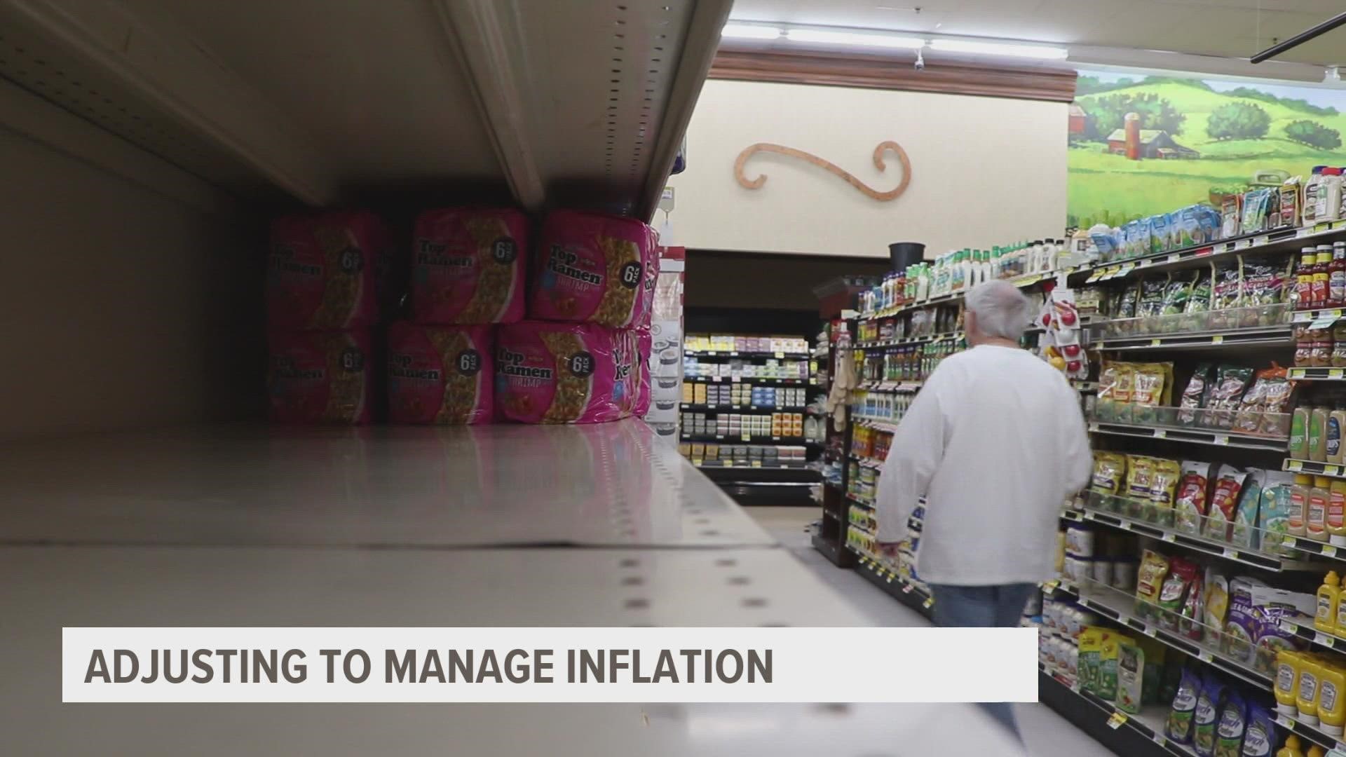 An ISU economist gives recommendations on how to manage inflation if people are struggling.