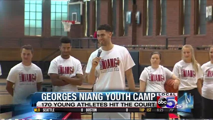 Georges Niang to host basketball camp in Ames on July 26 – Iowa