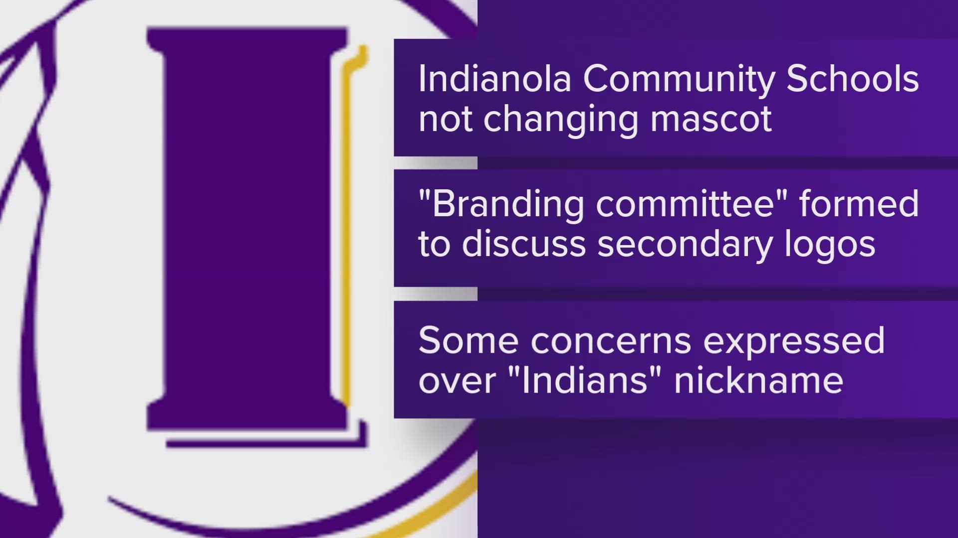 The committee will discuss what secondary logos they want to see implemented and present their ideas to the school board, but the mascot will not change.